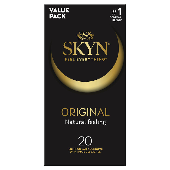 Ansell Lifestyles Condoms Skyn Latex Free 20 Pack