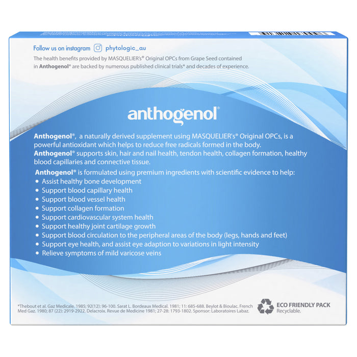 Anthogenol 100 粒胶囊