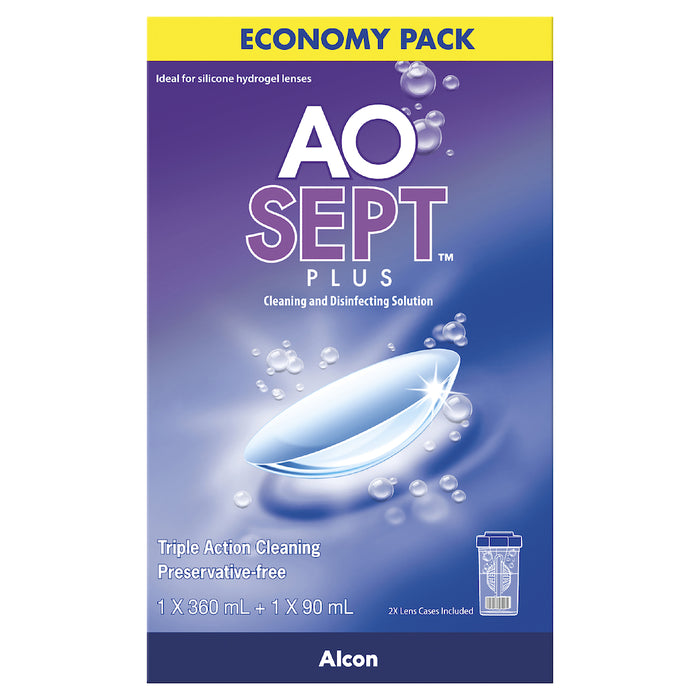 Aosept Plus 经济装 360ml + 90ml