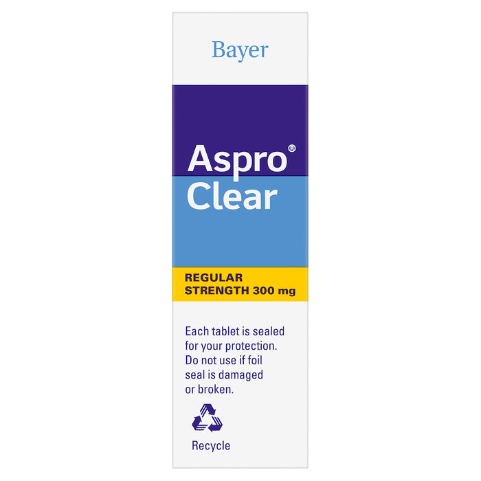 Aspro Clear 300mg Tablets 24