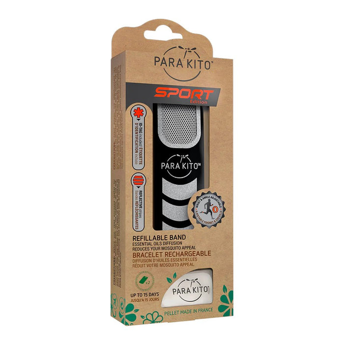 Parakito Refillable Sports Band Black