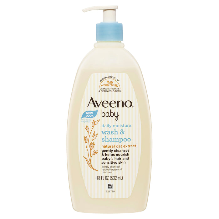 Aveeno Baby Daily Wash & Shampoo 532ml