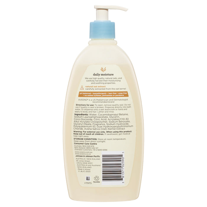 Aveeno Baby Daily Wash & Shampoo 532ml