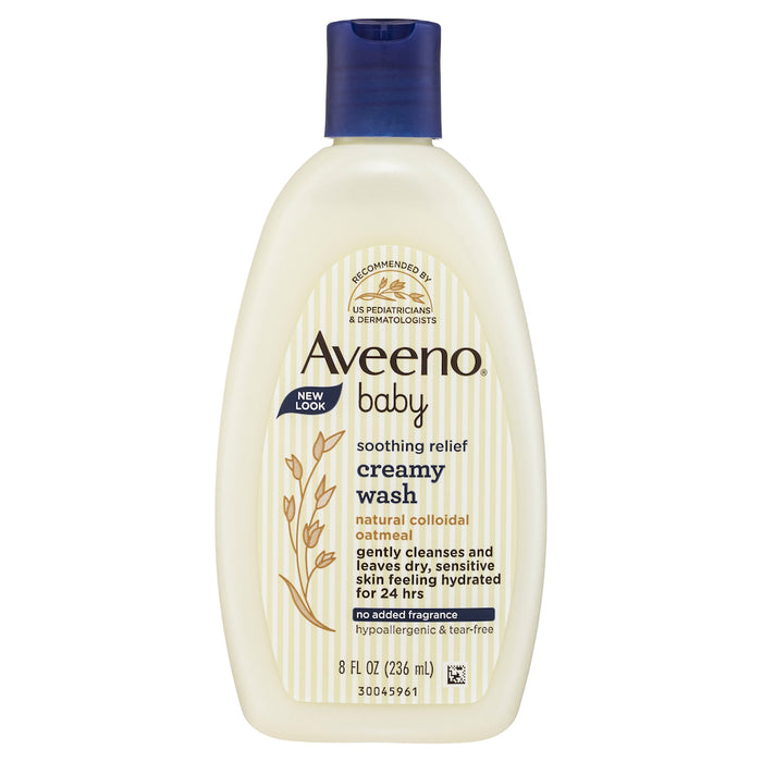 Aveeno Baby Soothing Relief Creamy Wash 236ml