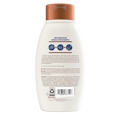 Aveeno Fresh Greens Blend Shampoo 354ml