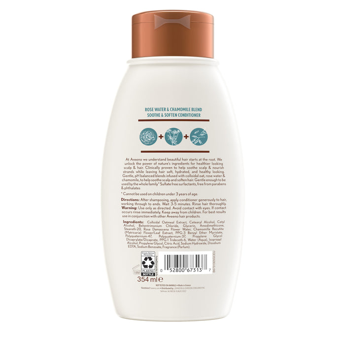 Aveeno Rose Water & Chamomile Conditioner 354ml