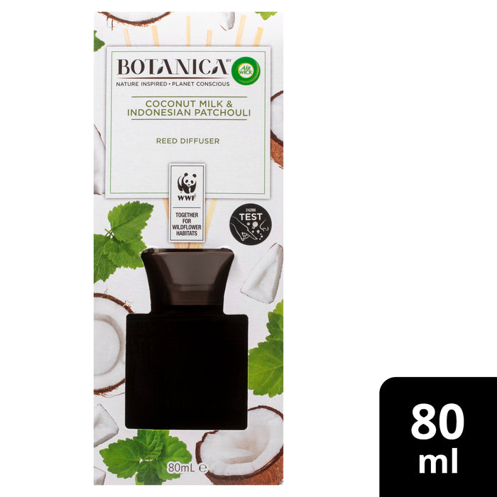 Air Wick Reed Diffuser Botanica Coconut Milk And Indonesian Patchouli 80ml