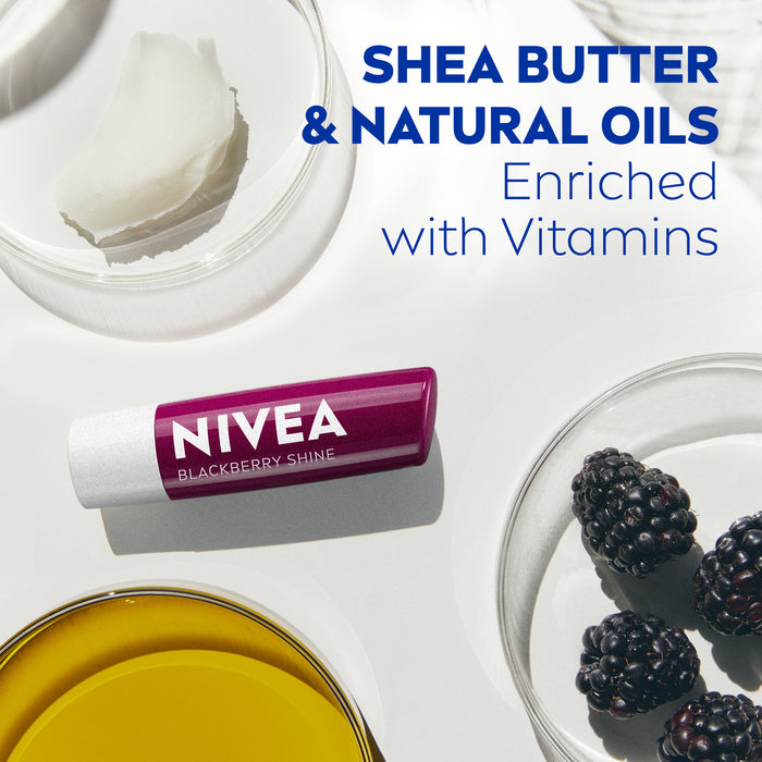 Nivea Lip Care Blackberry Shine 4.8g