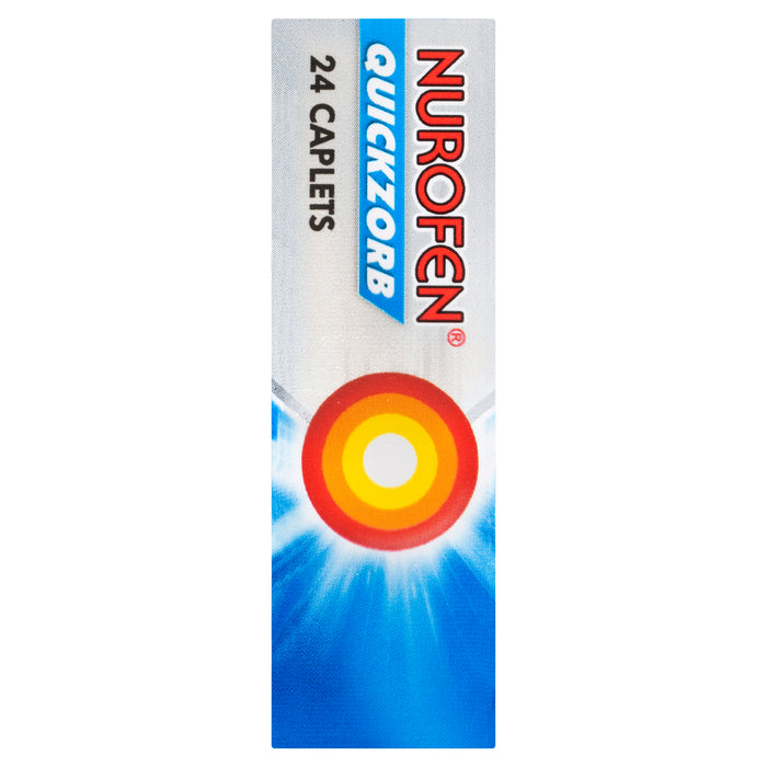 Nurofen Quickzorb Pain Relief Caplets 24 Pack
