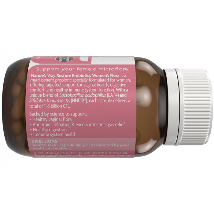 Nature's Way Restore Probiotics Women's Flora 30Capsules