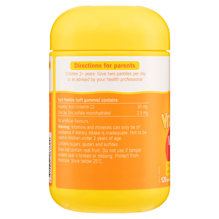 Nature's Way Kids Smart Vitamin C & Zinc 120 Vita Gummies.