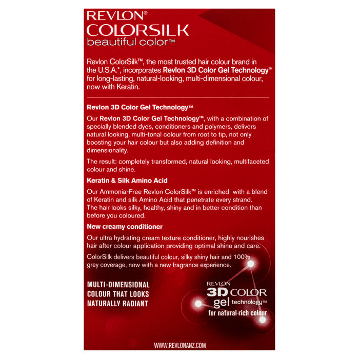 Revlon Colorsilk 50 Light Ash Brown.