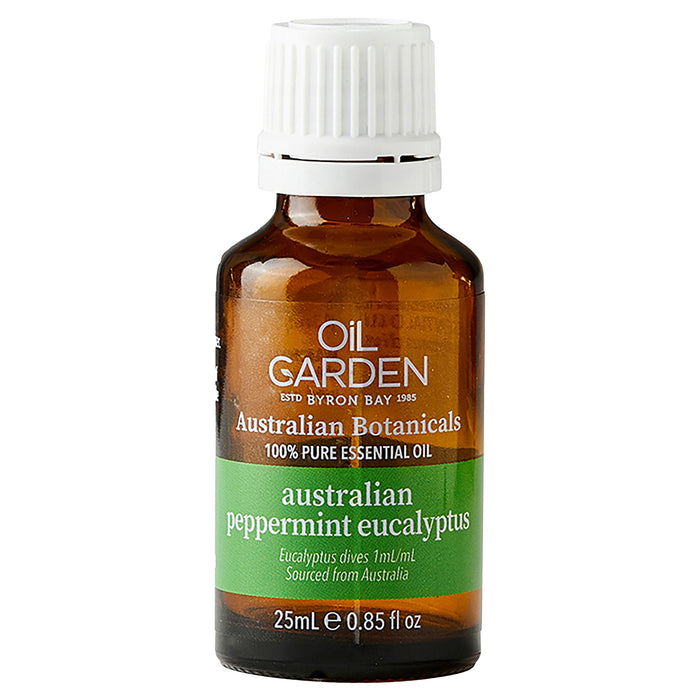 Oil Garden Australian Botanicals Peppermint Eucalyptus 25ml.