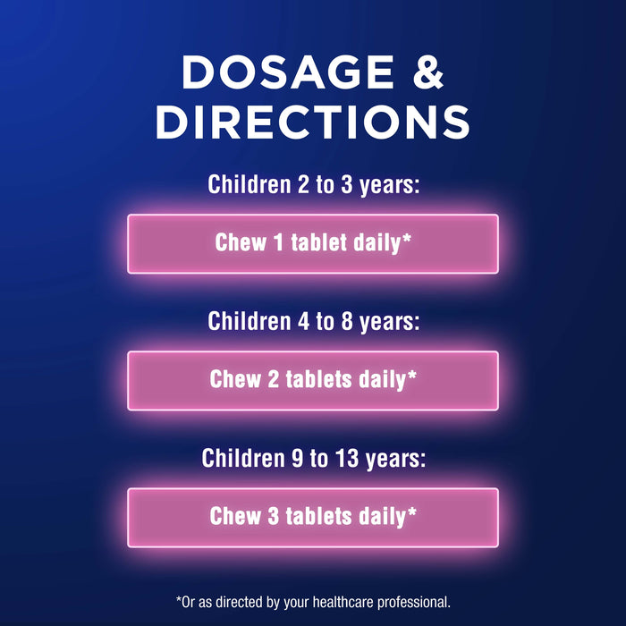 Ostelin Vit D & Calcium Kids 90 Chewable Tablets