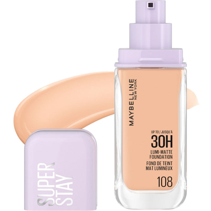 Maybelline Superstay 30 Hr Lumi Matte Foundation 108