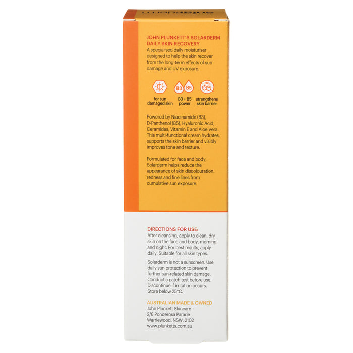 Plunkett Soladerm Recovery Cream 85ml