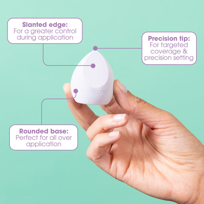 Manicare Velvety Microfibre Wet/Dry Sponge.