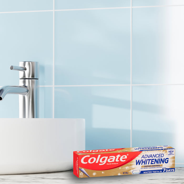 Colgate Toothpaste Advanced Whitening & Tarter 200g