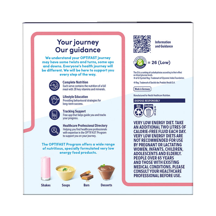 Optifast VLCD Shake Strawberry 12 x 53g.