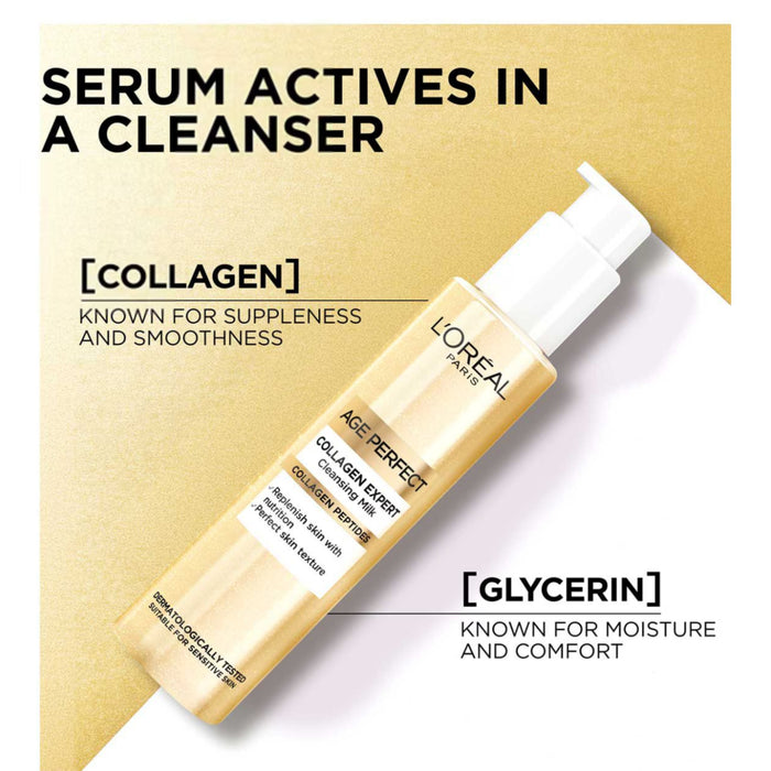 L'Oreal Age Perfect Nourishing Collagen Cleansing Cream 150ml