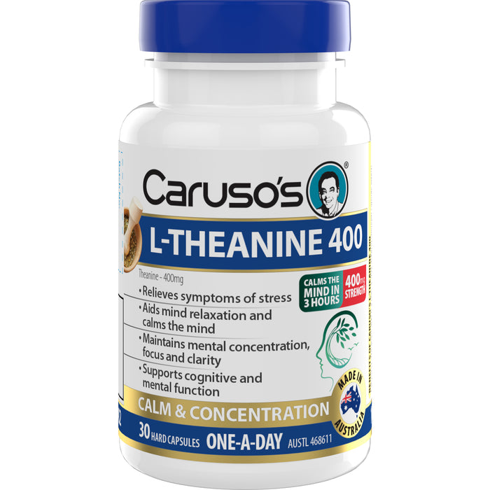 Caruso's L-Theanine 400 30 Tablets