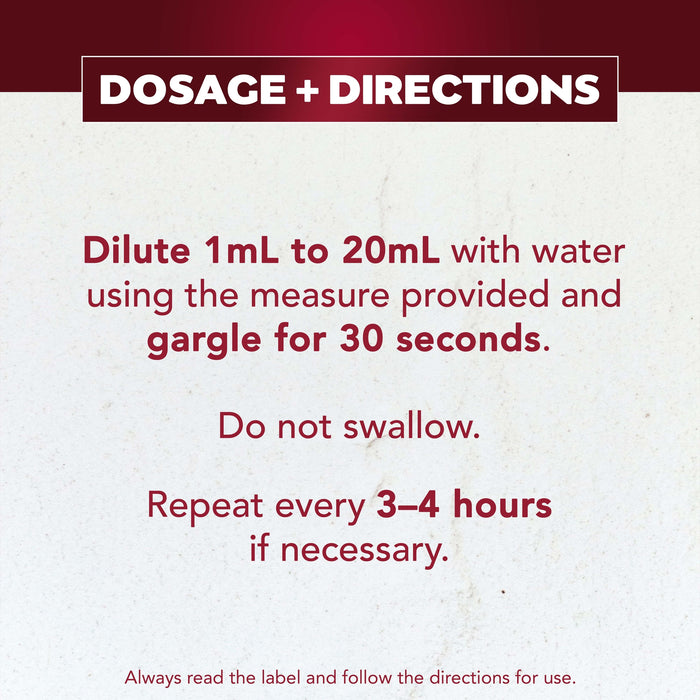 Betadine Sore Throat Gargle 40ml.