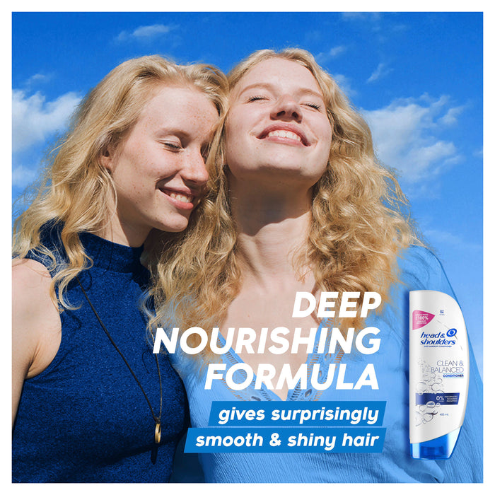 Head&Shoulders Clean & Balanced Conditioner 400ml.