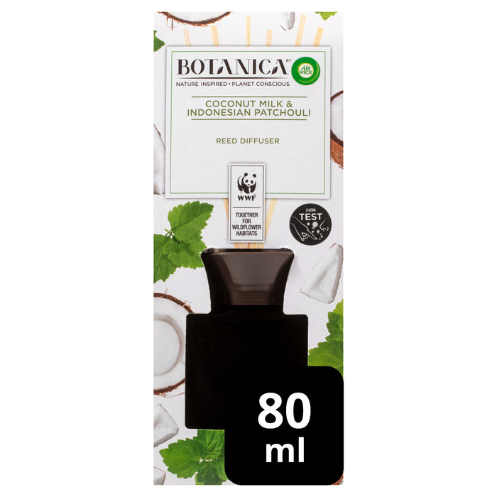 Air Wick Reed Diffuser Botanica Coconut Milk And Indonesian Patchouli 80ml