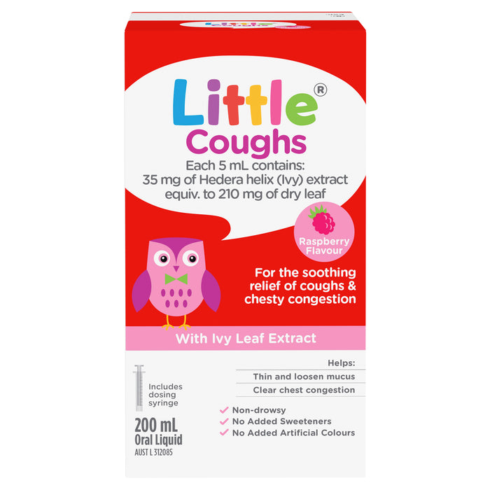 Little Coughs Raspberry 200ml