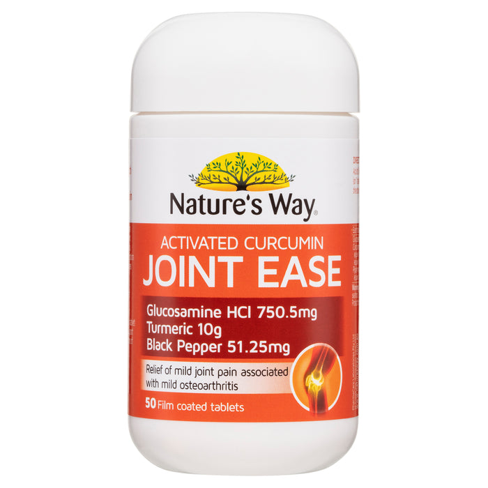 Nature's Way Activated Curcumin Joint Ease 50 Tablets.