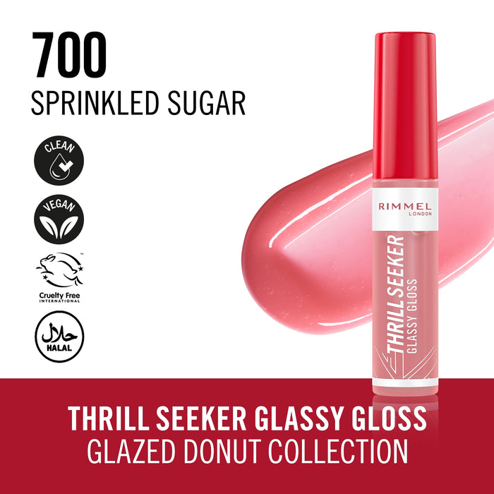 Rimmel Thrill Seeker Gloss 700 Sprinkled Sugar 10ML