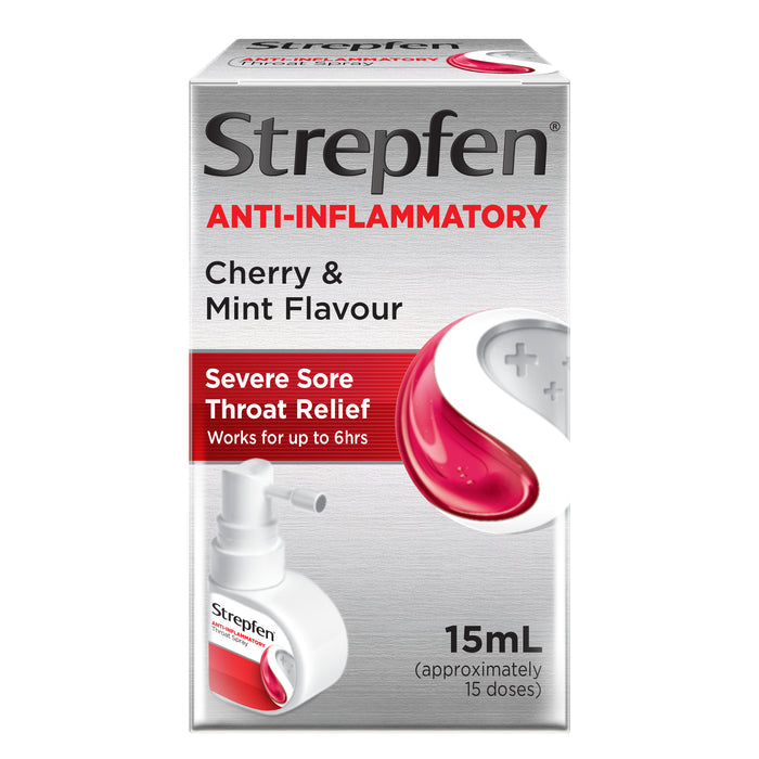 Strepfen Throat Spray Cherry & Mint 15ml