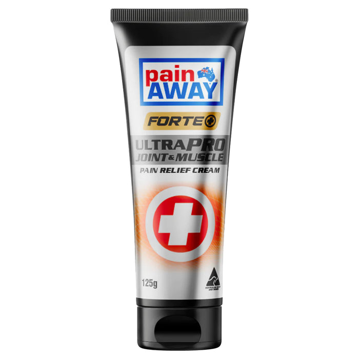 Pain Away Forte+ Ultra Pro Joint & Muscle Pain Relief Cream 125g Tube.