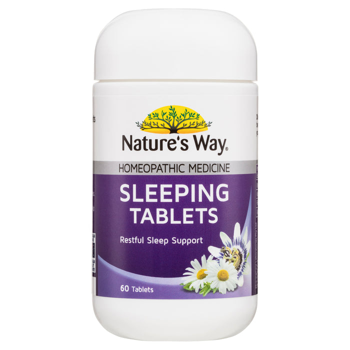 Nature's Way Homeopathic Sleeping Tablets 60 Pack