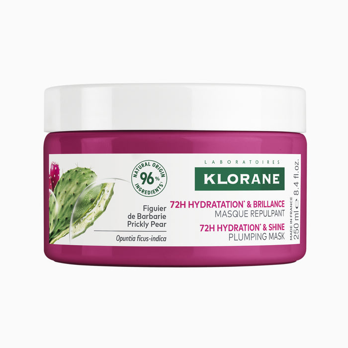 Klorane 72Hr Hydration & Shine Replumping Mask With Prickly Pear 250ml
