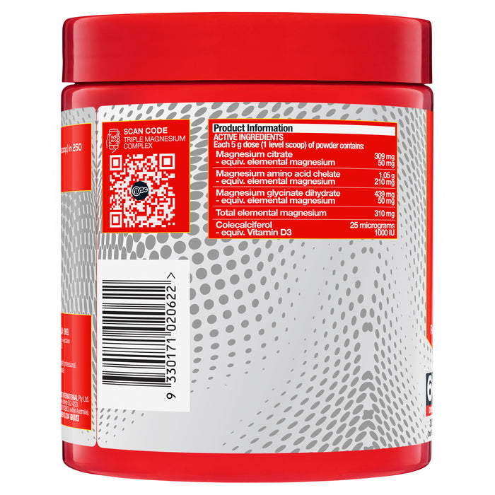 BSc Triple Magnesium Complex Pineapple Passionfruit 300g