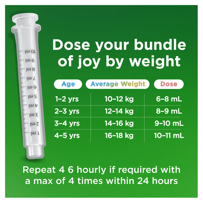 Panadol Children's 1-5 Years Strawberry 200ml