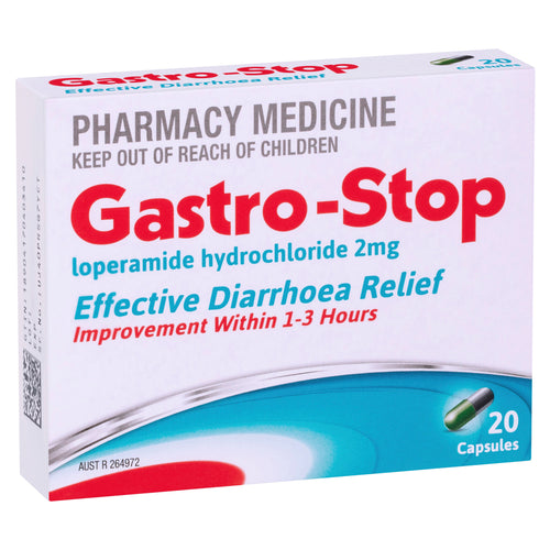 Gastro-Stop Loperamide Capsules 20