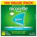 Nicorette Gum Icy Mint 4mg 150.