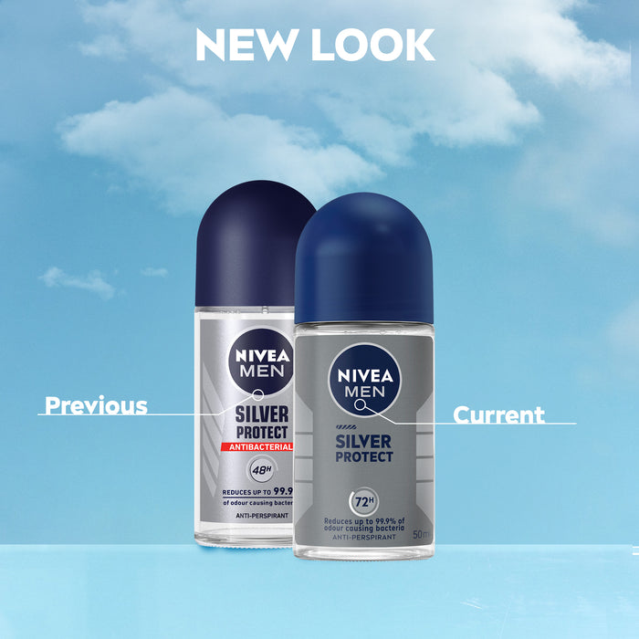 Nivea Men Deodorant Silver Protect Roll On 50ml