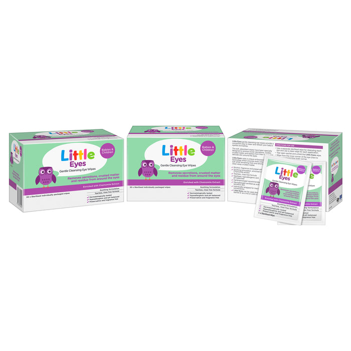 Little Eyes Cleansing Wipes 30