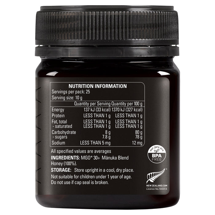 Comvita Maunka Honey Blend MGO 30+ 250g.