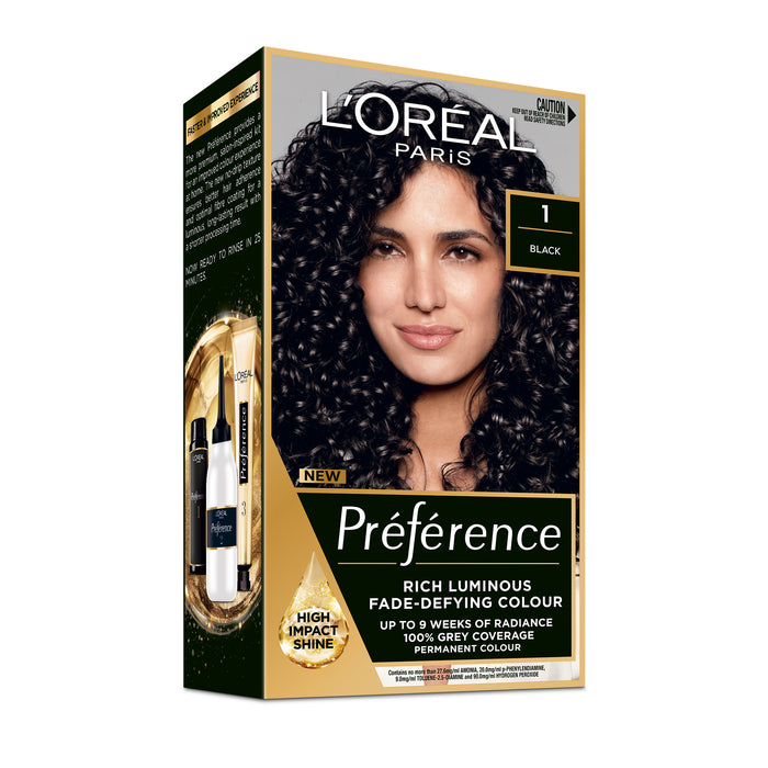 L'Oreal Preference 1.0 Black.