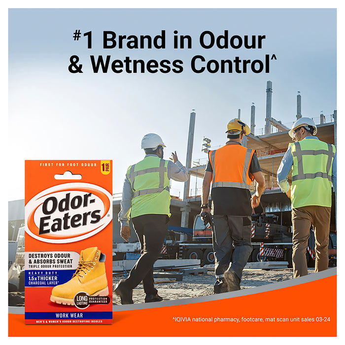Odor Eaters Work Wear Inner Soles.