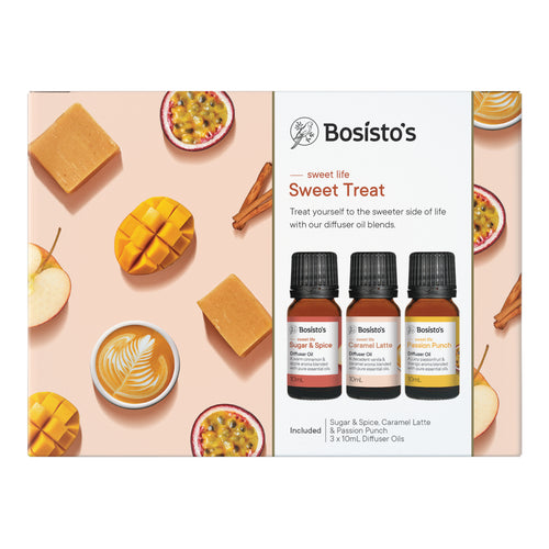 Bosistos Sweet Treat Diffuser Oil 10ml Gift Pack