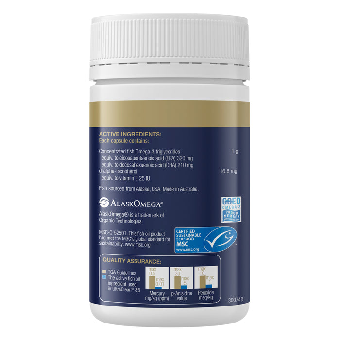 Bioceuticals Ultraclean Epa/Dha Plus 120 Soft Capsules