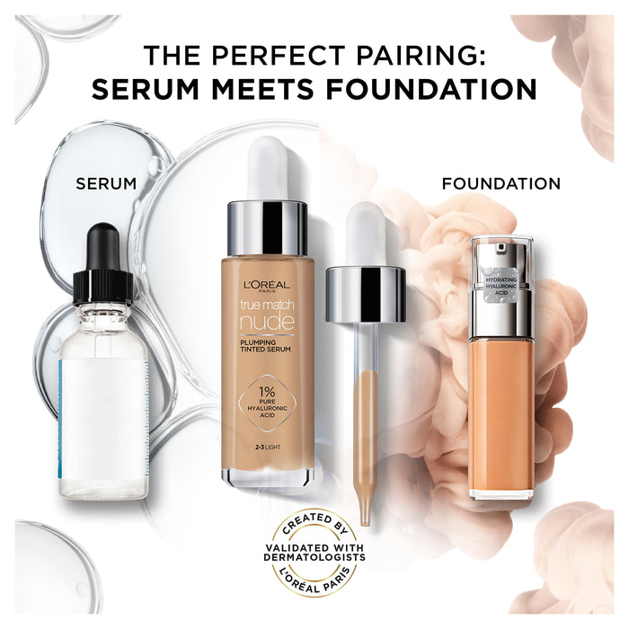 L'Oreal True Match Nude Plumping Tinted Serum 8-10 Deep