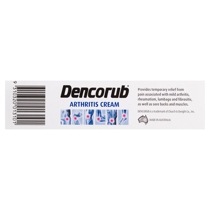 Dencorub Arthritis Cream 100g.