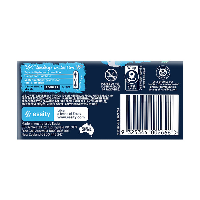 Libra Tampons Regular 16 Pack