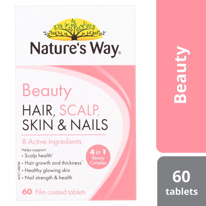Nature's Way Hair Scalp Skin & Nails 60 Tablets